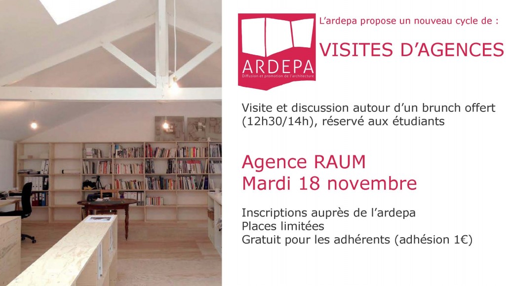 ardepa, visite agence raum