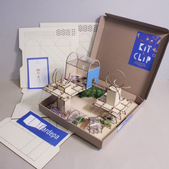 ardepa kit and clip exemple 1outil pedagogique maquette journee nationale de l'architecture dans les classes jnac