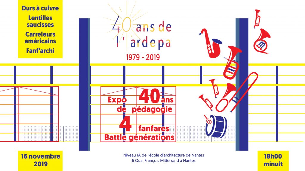 association régionale promotion diffusion architecture ardepa 40 ans 1979 2019