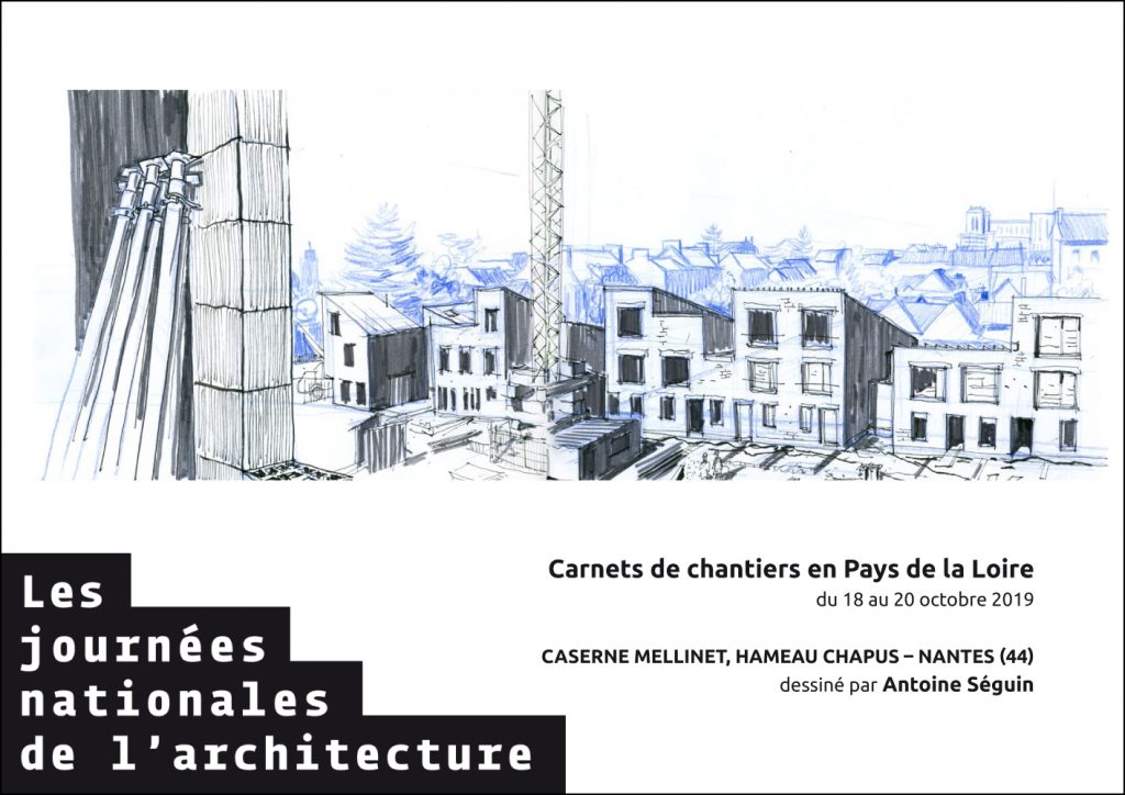 carnets de chantier 2019 plan 5 visite de chantier journées nationales de l'architecture 44