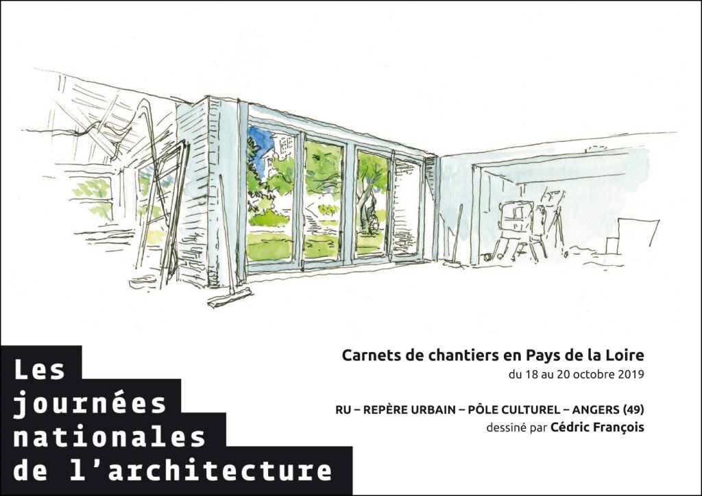 carnets de chantier 2019 plan 5 visite de chantier journées nationales de l'architecture 49