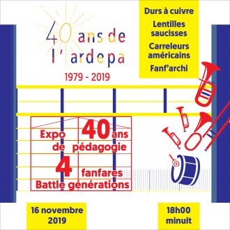 association régionale promotion diffusion architecture ardepa 40 ans 1979 2019