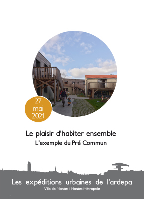 ardepa visite architecturale expédition urbaine 2021 le pré commun habitat participatif